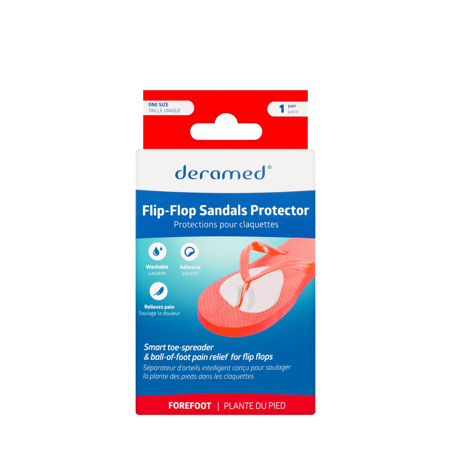 Deramed Flip Flop Sandal Protect 1 Pair[F00044-06C]