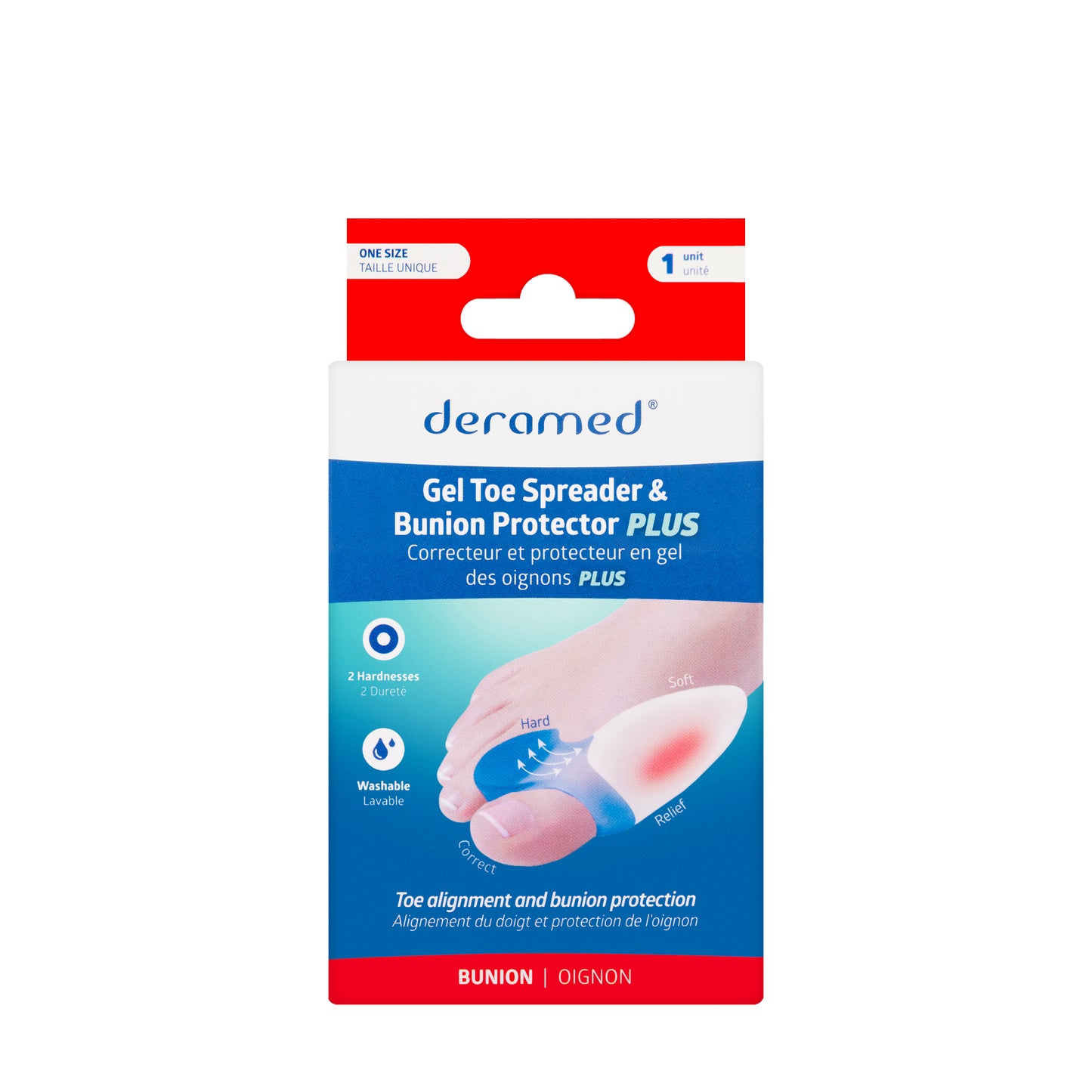 Deramed Gel Toe Spreader and Bunion [F00042-52C]