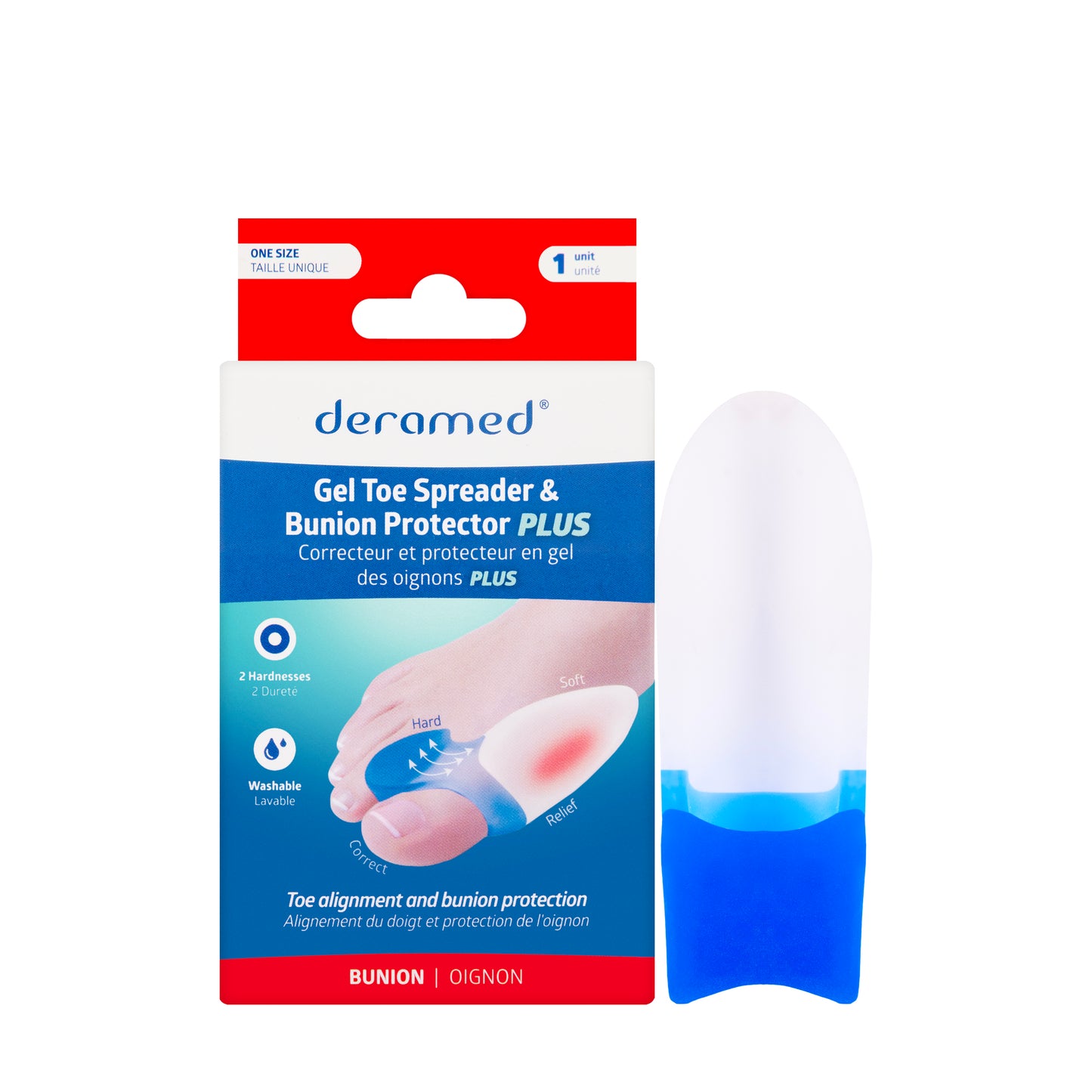 Deramed Gel Toe Spreader and Bunion [F00042-52C]