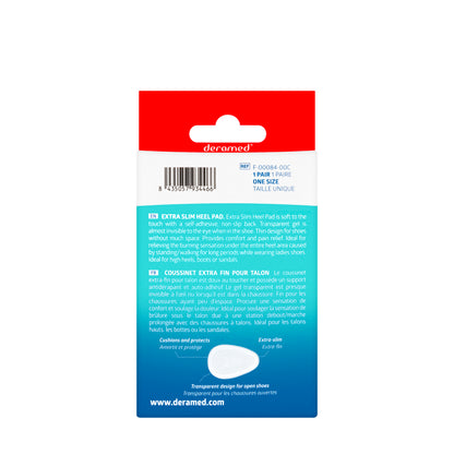 Deramed Extra Slim Heel Pad 1 Pair[F00084-00C]