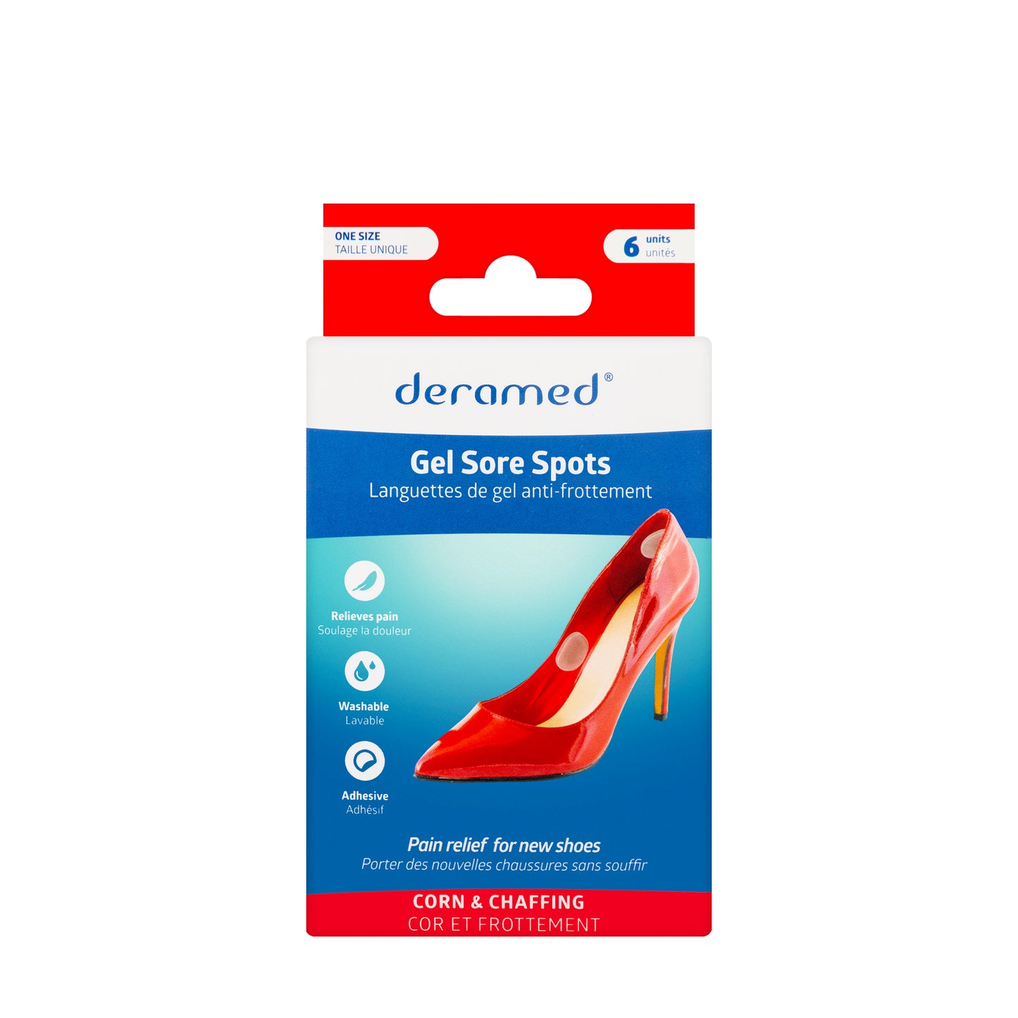 Deramed Gel Sore Spots 6 Pieces [F00049-07C]