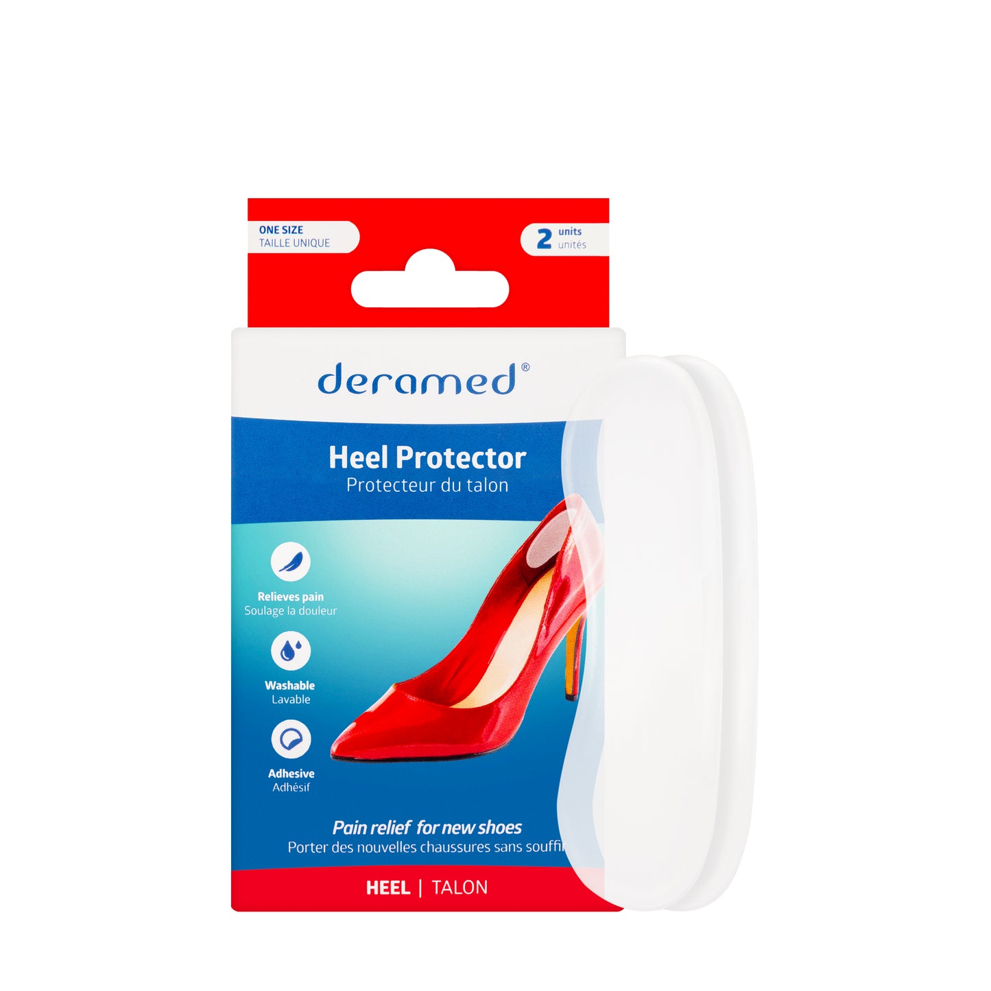 Deramed Heel Protector 2 Pieces [F00049-09C]