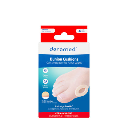 Deramed Bunion Cushions 4 Pieces [F00022-12C]
