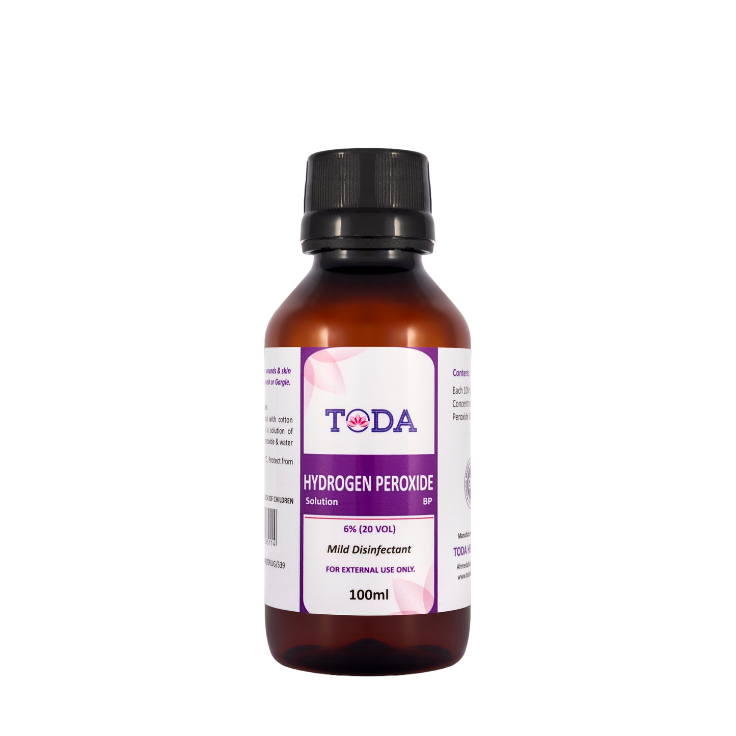 Toda Hydrogen Peroxide 6%[H2O2] 100Ml