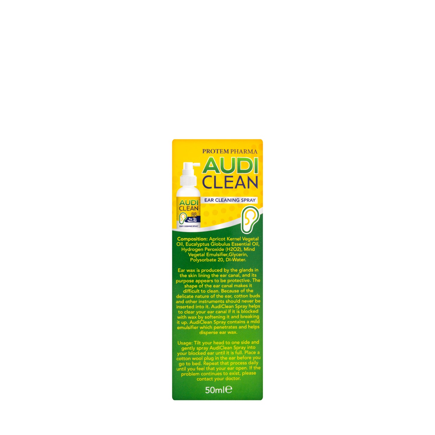 Audi Clean Ear Cleaning Spray 50 ml