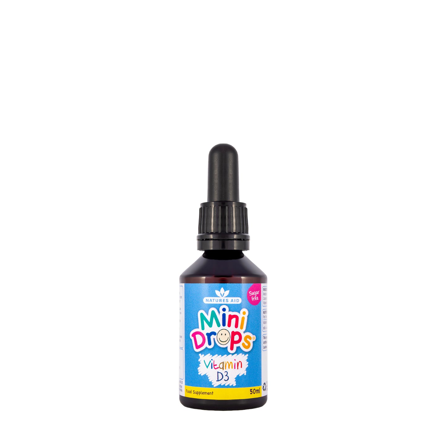 Nature’s Aid Mini Vitamin D3 400 IU Drops 50 ml