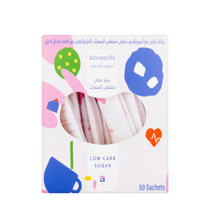 Asweetlife Low Carb Sugar 50 Sachets