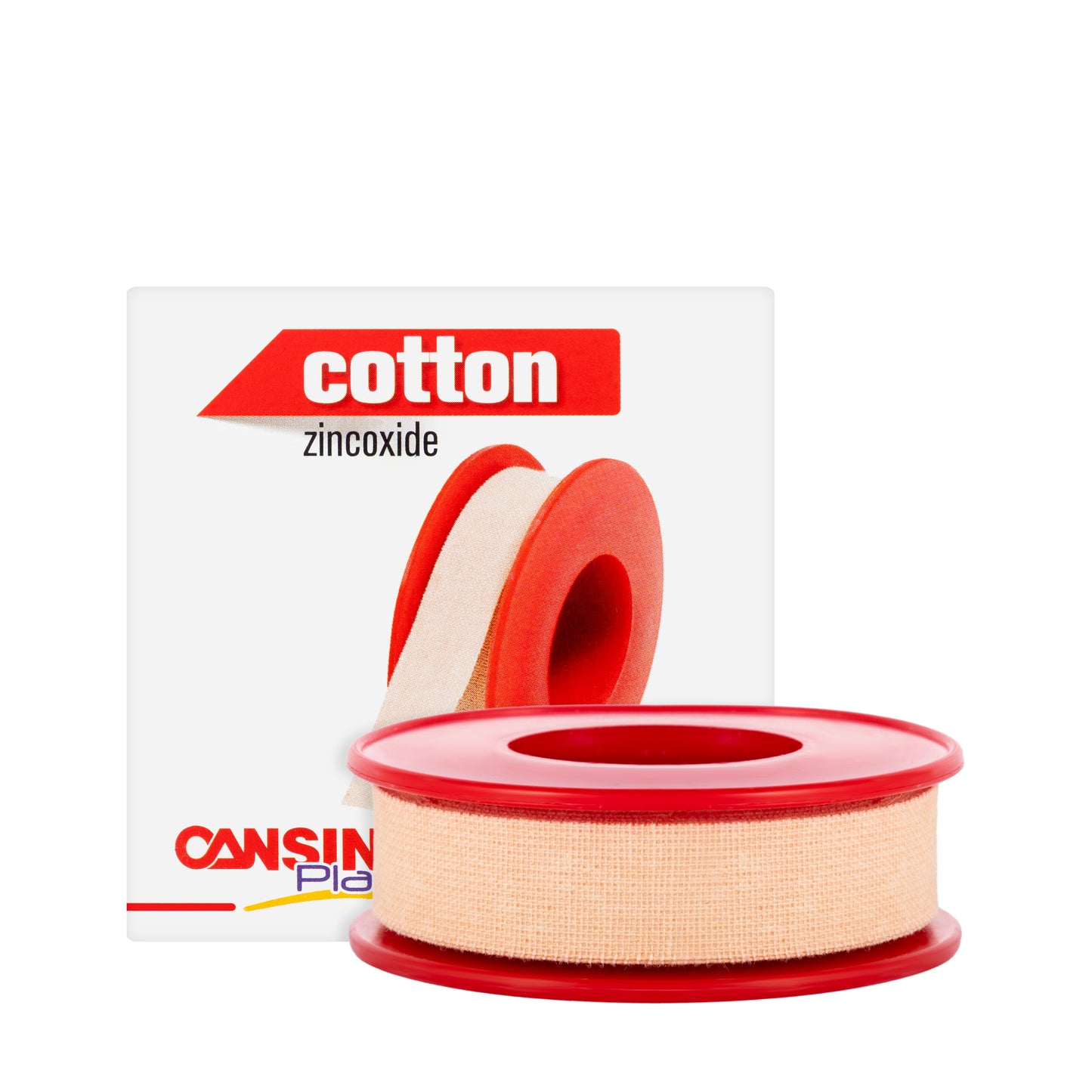 Cansinplast Cotton Adhesive Tape 5 m × 1.25 cm