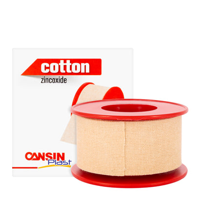 Cansinplast Cotton Adhesive Tape 5 m × 2.5 cm