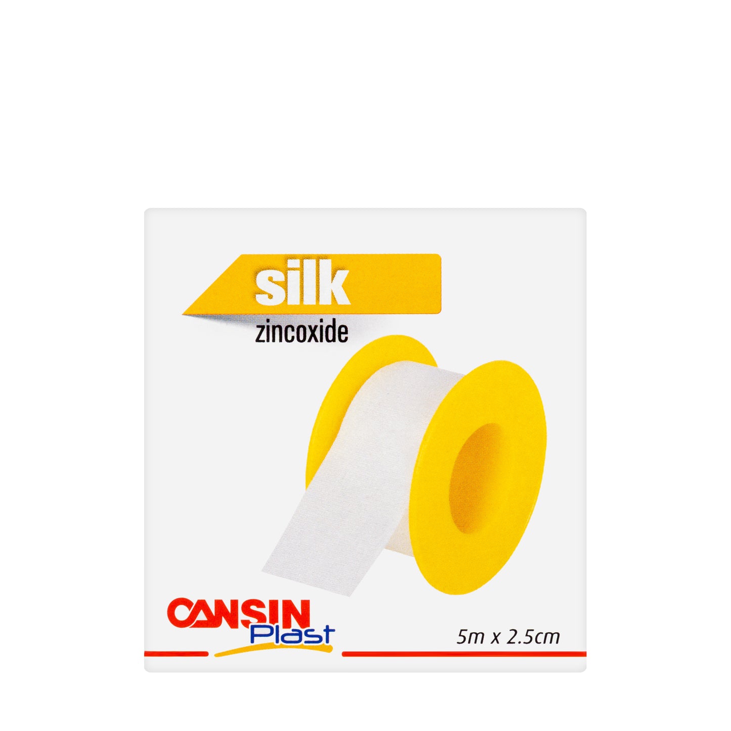 Cansinplast Silk Adhesive Tape 5 m × 2.5 cm