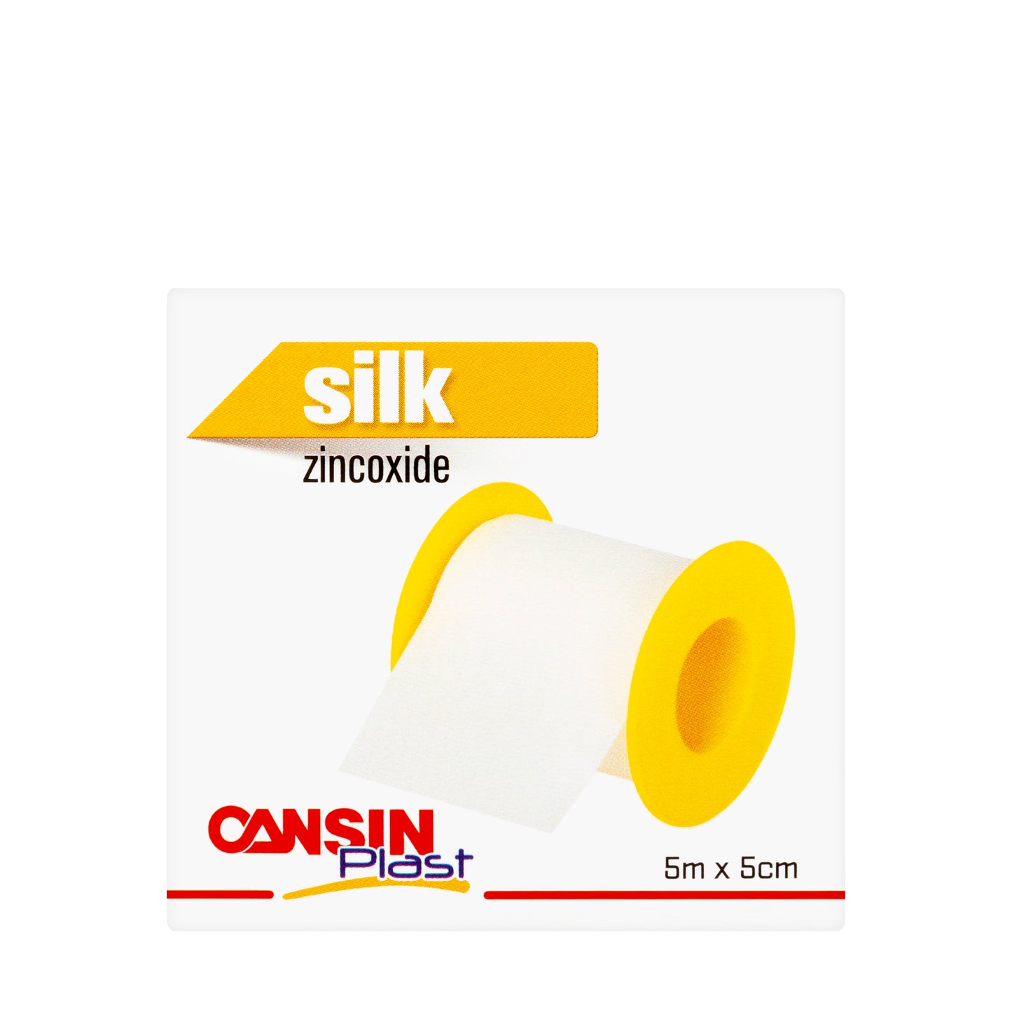Cansinplast Silk Adhesive Tape 5 m × 5 cm