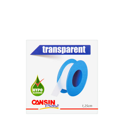 Cansinplast Transparent Adhesive Dressing 5 m × 1.25 cm