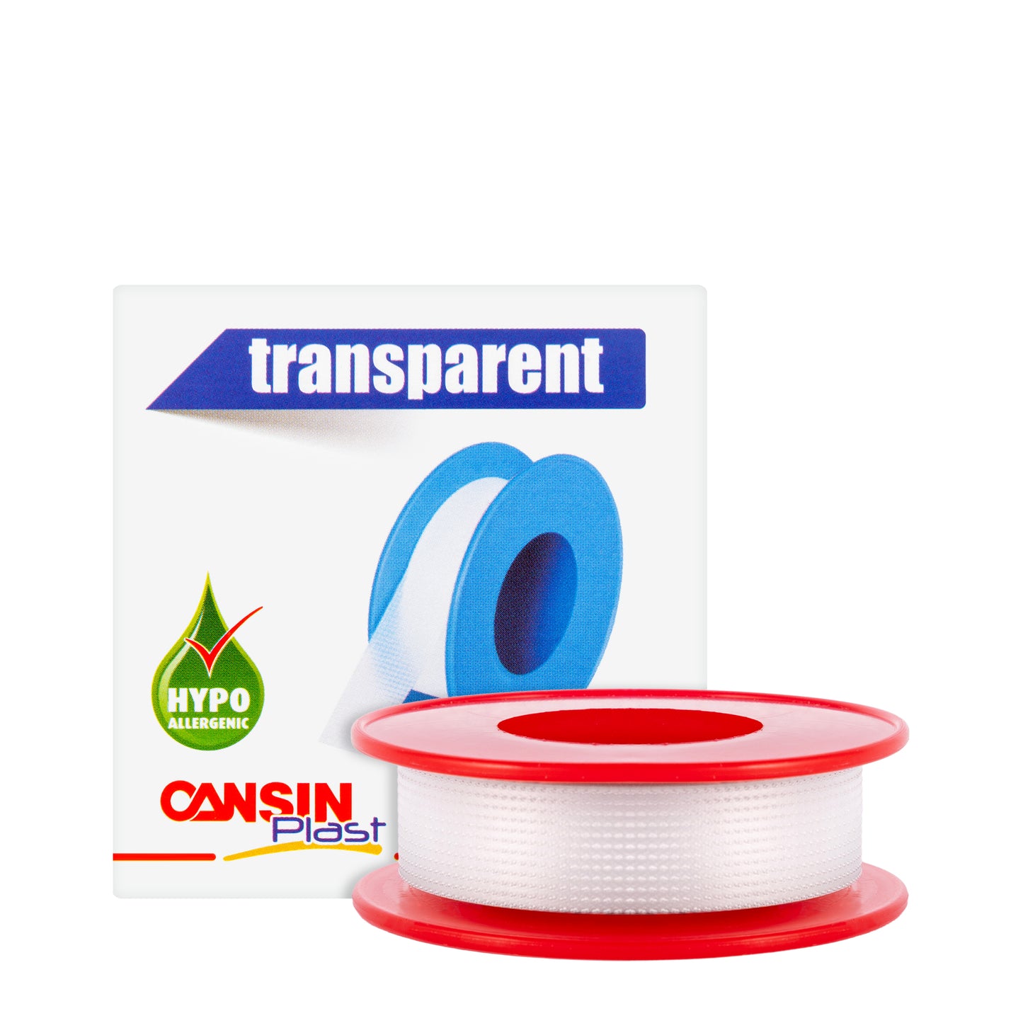 Cansinplast Transparent Adhesive Dressing 5 m × 1.25 cm