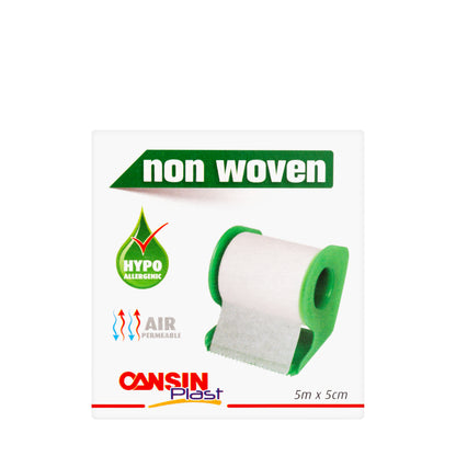 Cansinplast Non‑Woven Adhesive Dressing 5 m × 5 cm