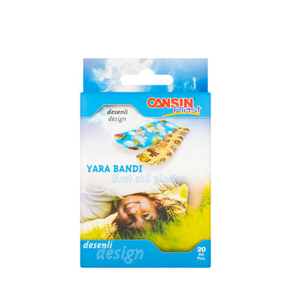Cansinplast First Aid Design Plasters 20 Pieces