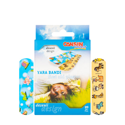 Cansinplast First Aid Design Plasters 20 Pieces