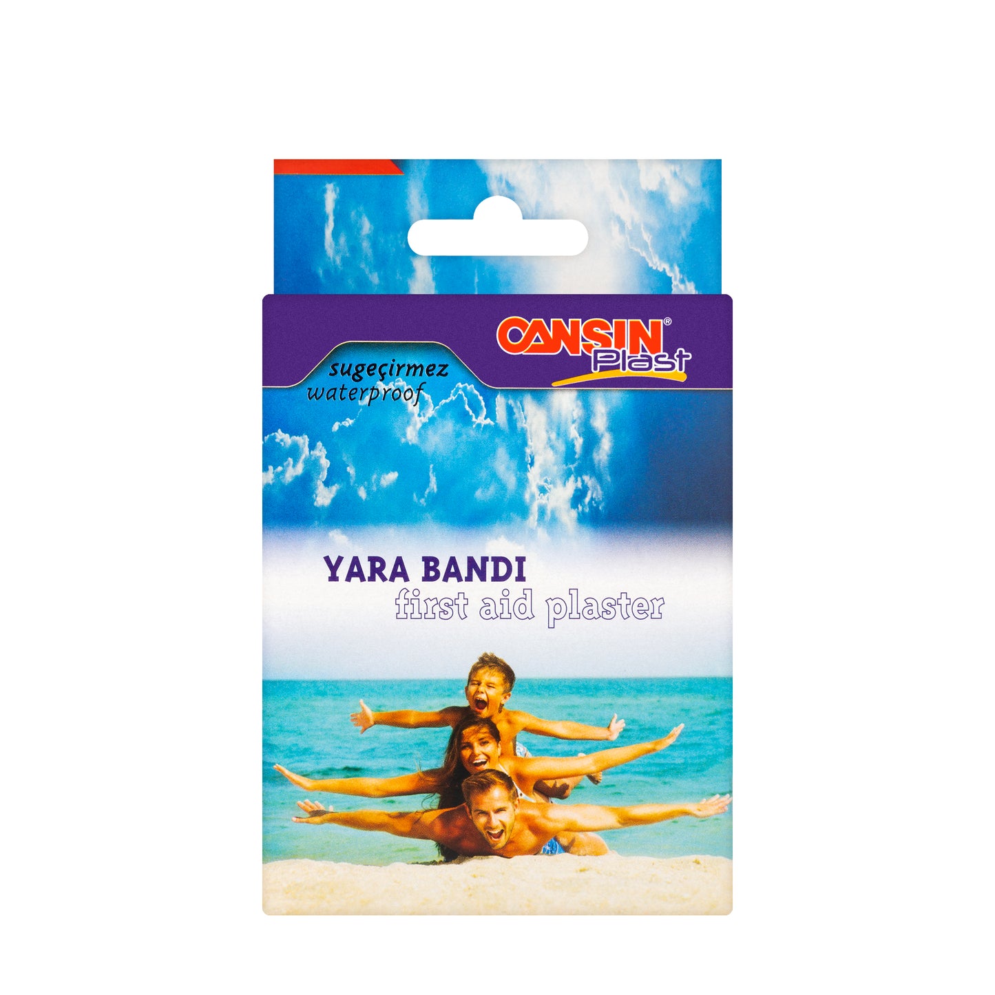 Cansinplast First Aid Waterproof Plasters 20 Pieces