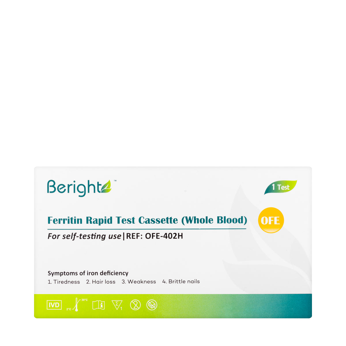 Beright Ferritin Rapid Test 1 Piece