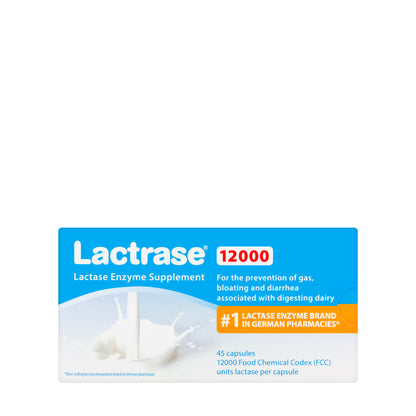 Lactrase 12000Fcc 45 Capsules