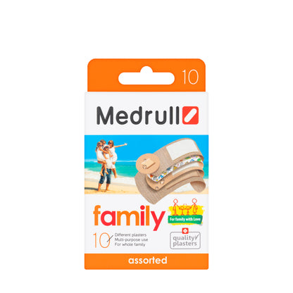 Medrull Family 10 Plasters [Assorted]