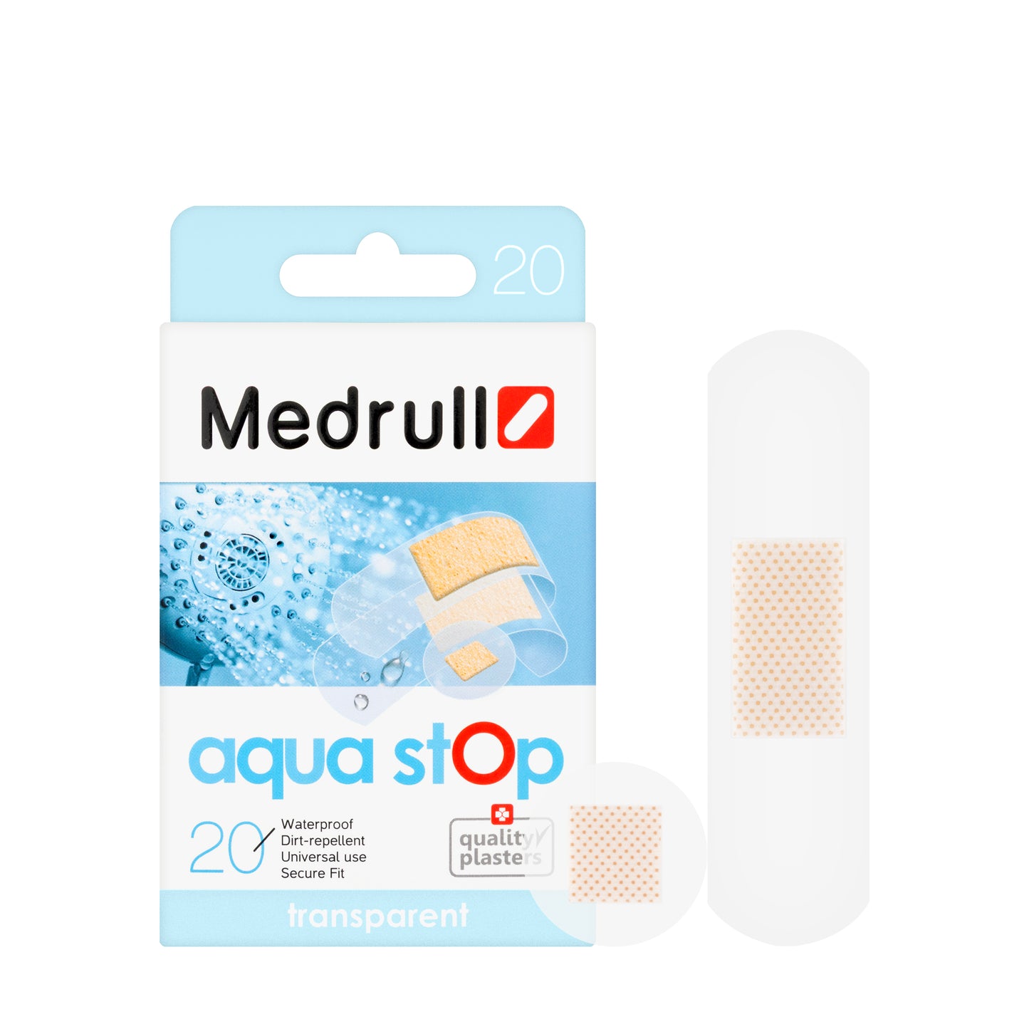 Medrull Aqua Stop 20 Plasters
