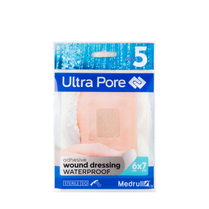 Medrull Ultra Pore Adhesive Dressing 6X7Cm 5 Pieces