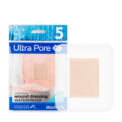 Medrull Ultra Pore Adhesive Dressing 6X7Cm 5 Pieces