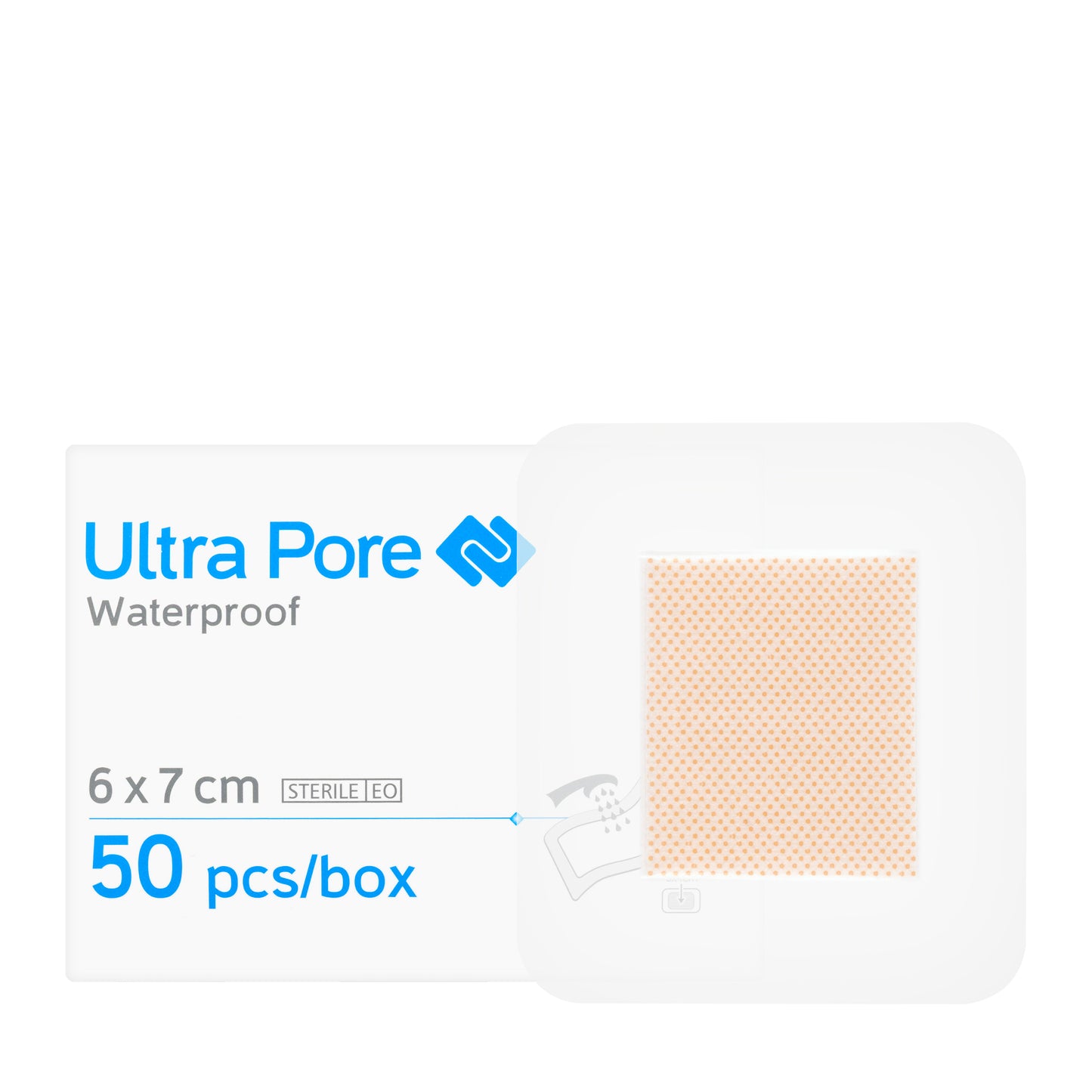 Medrull Ultra Pore Dressing 6X7Cm 50 Pieces