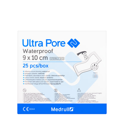 Medrull Ultra Pore Dressing 9X10Cm 25 Pieces