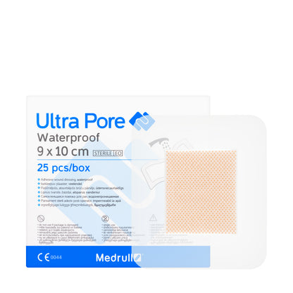Medrull Ultra Pore Dressing 9X10Cm 25 Pieces