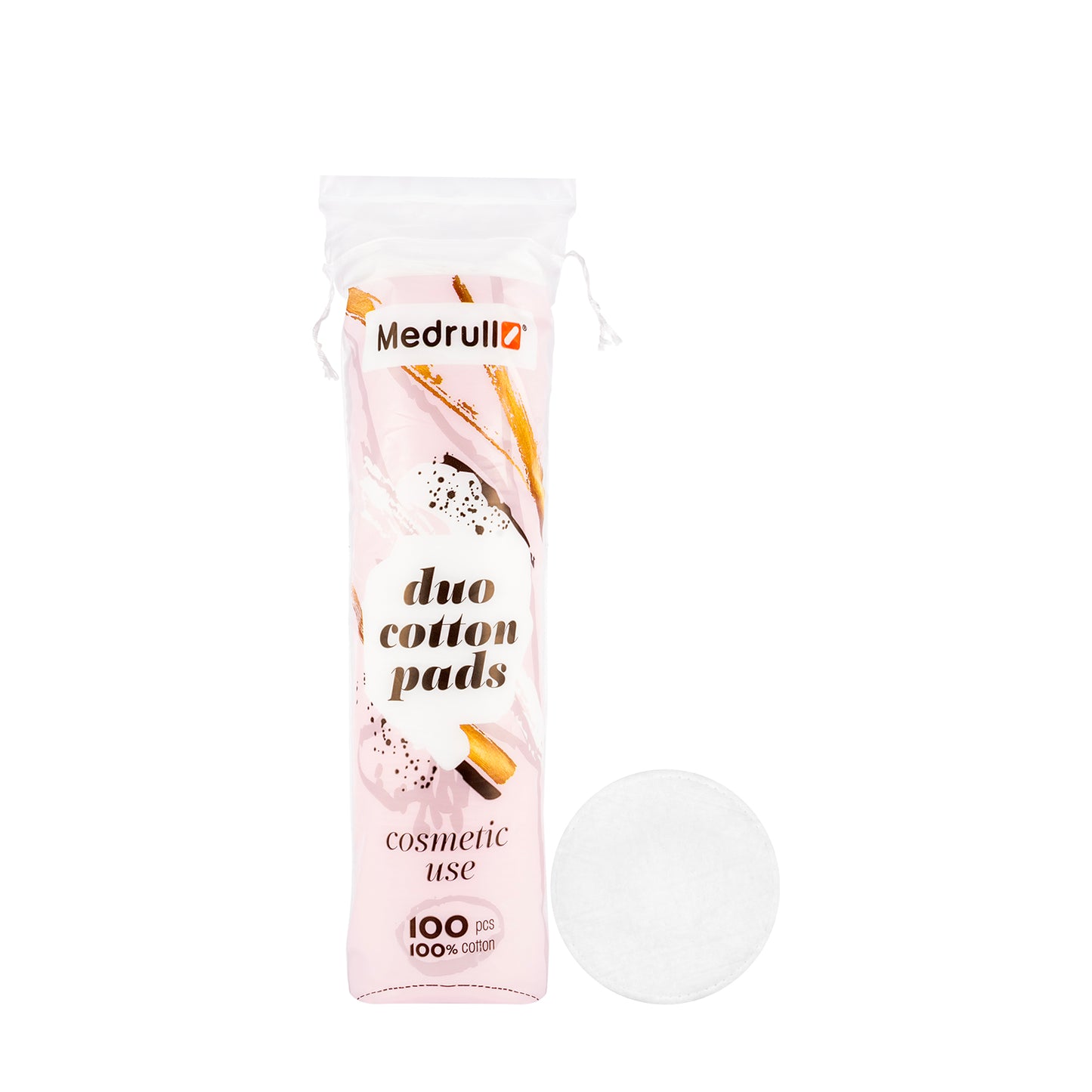 Medrull Duo Cotton Pads 100 Pieces