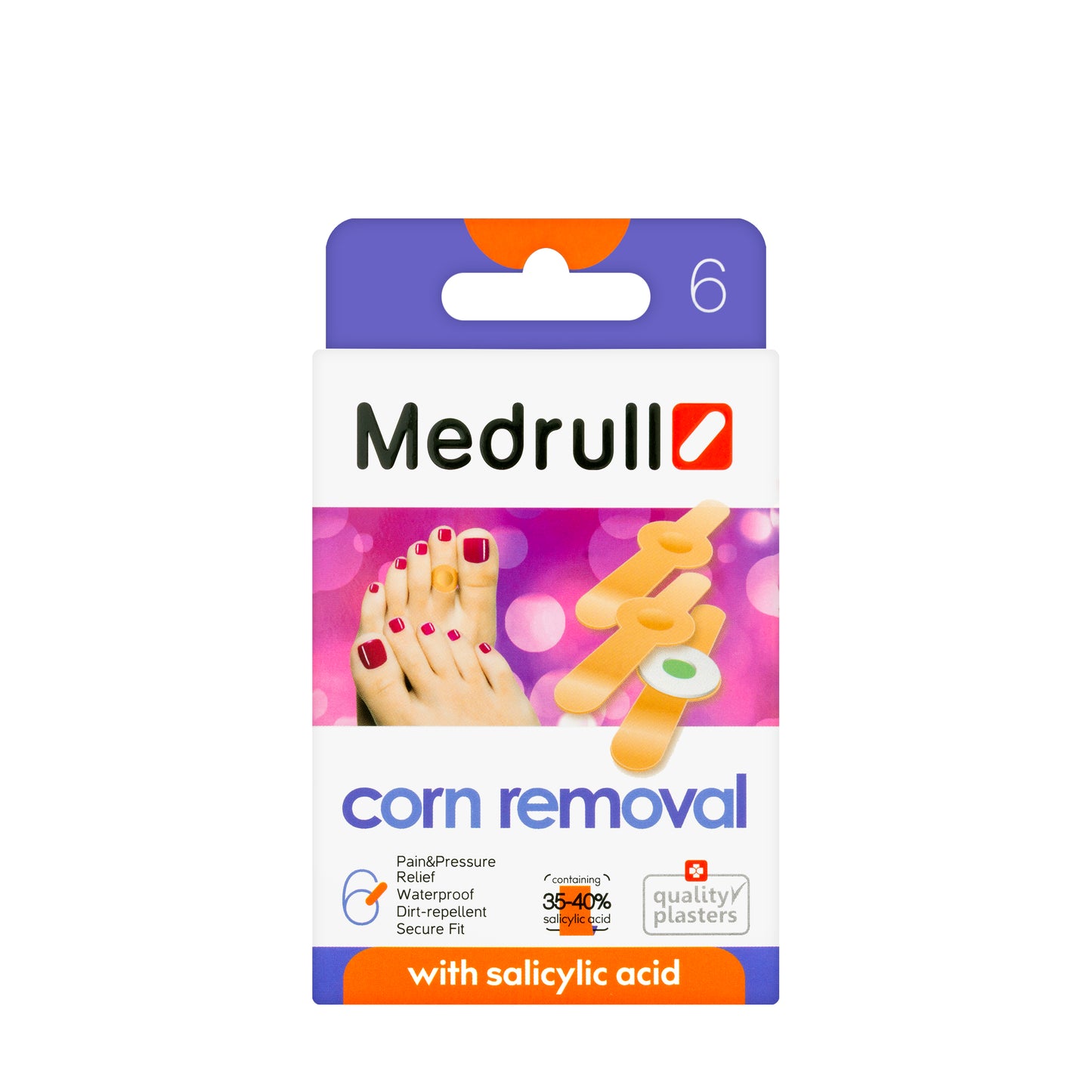 Medrull Corn Removal Plasters 6 Pieces