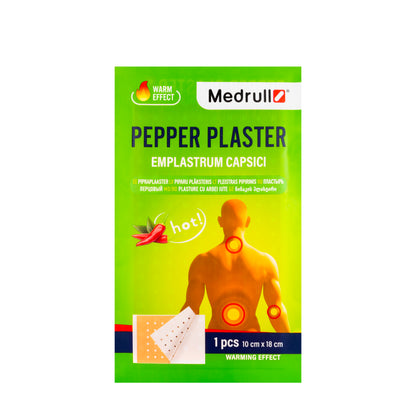 Medrull Pepper Plaster 10X18 Cm 1 Piece