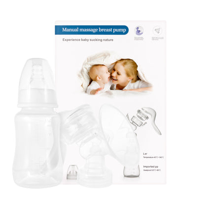 Black and Brown Manual Breast Pump[Rh-188]