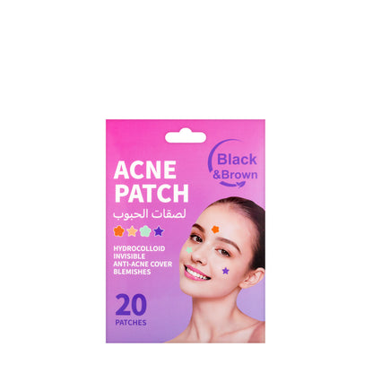 Black and Brown Acne Patch 20 Pieces
