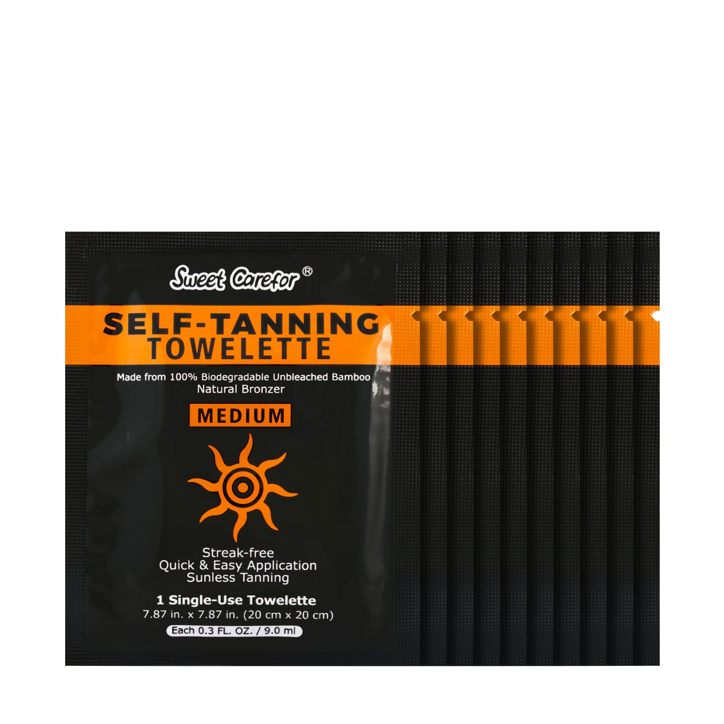Sweet Carefor Self Tanning Towelettes[Medium]