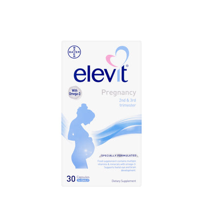 Elevit Pregnancy[2&3 Trimester] 30 Capsules