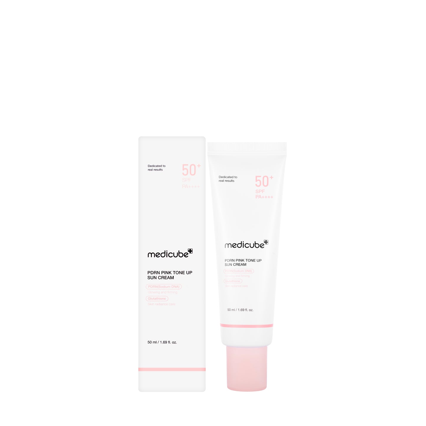 Medicube Pdrn Pink Tone Up Sun Cream Spf 50+/50 Ml
