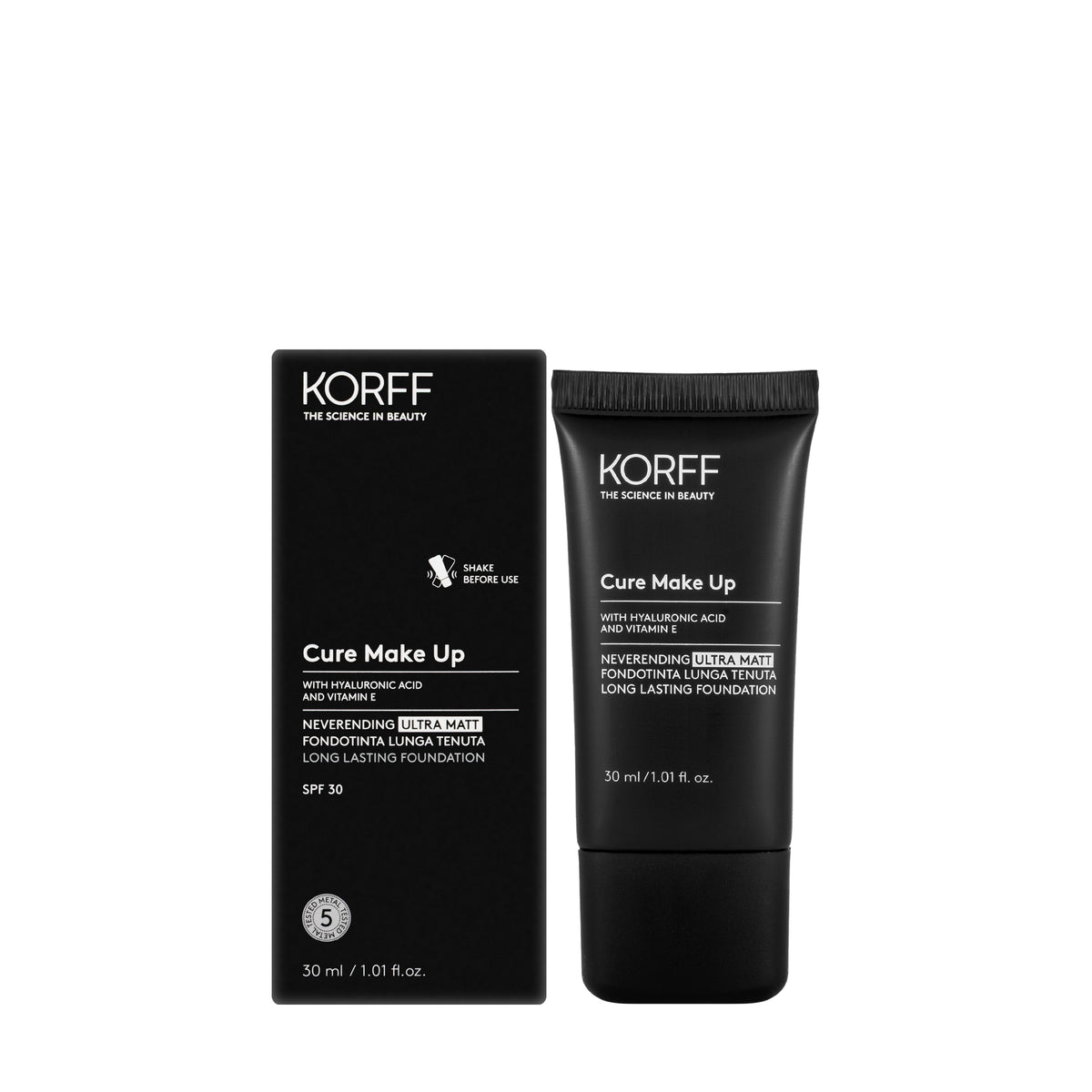 Korff Cure Makeup Neverend Ultra Matt Spf 30/30Ml