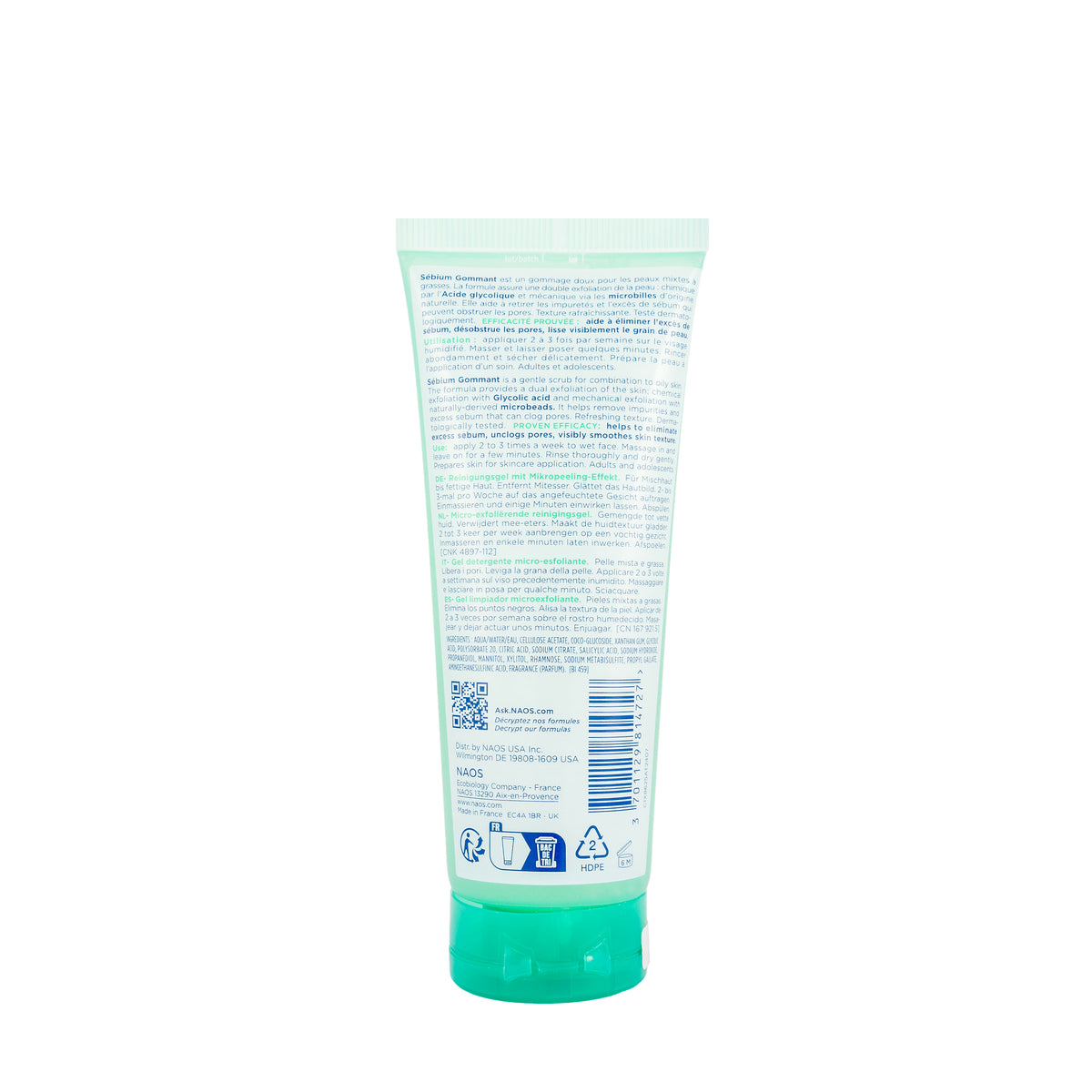 Bioderma Sebium Gommant Gel 75Ml