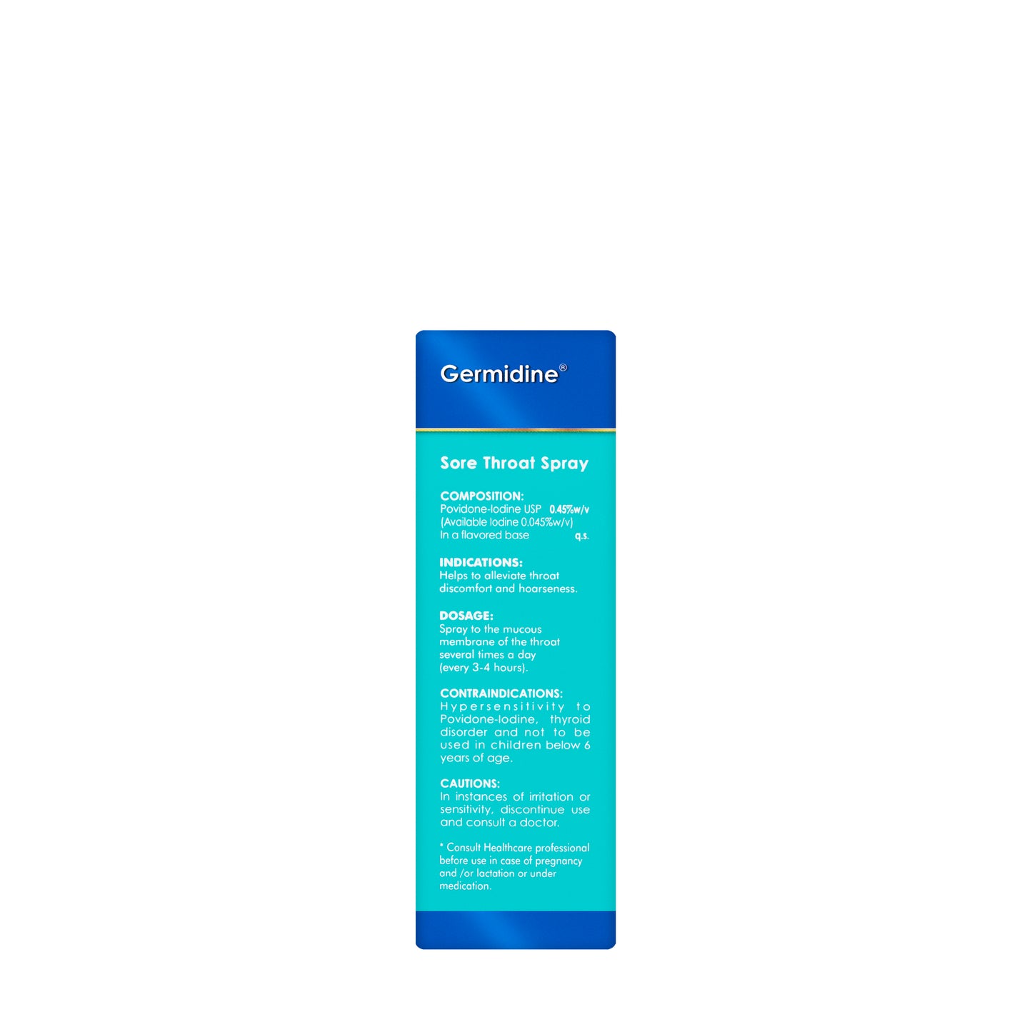Germidine Sore Throat Spray 50Ml