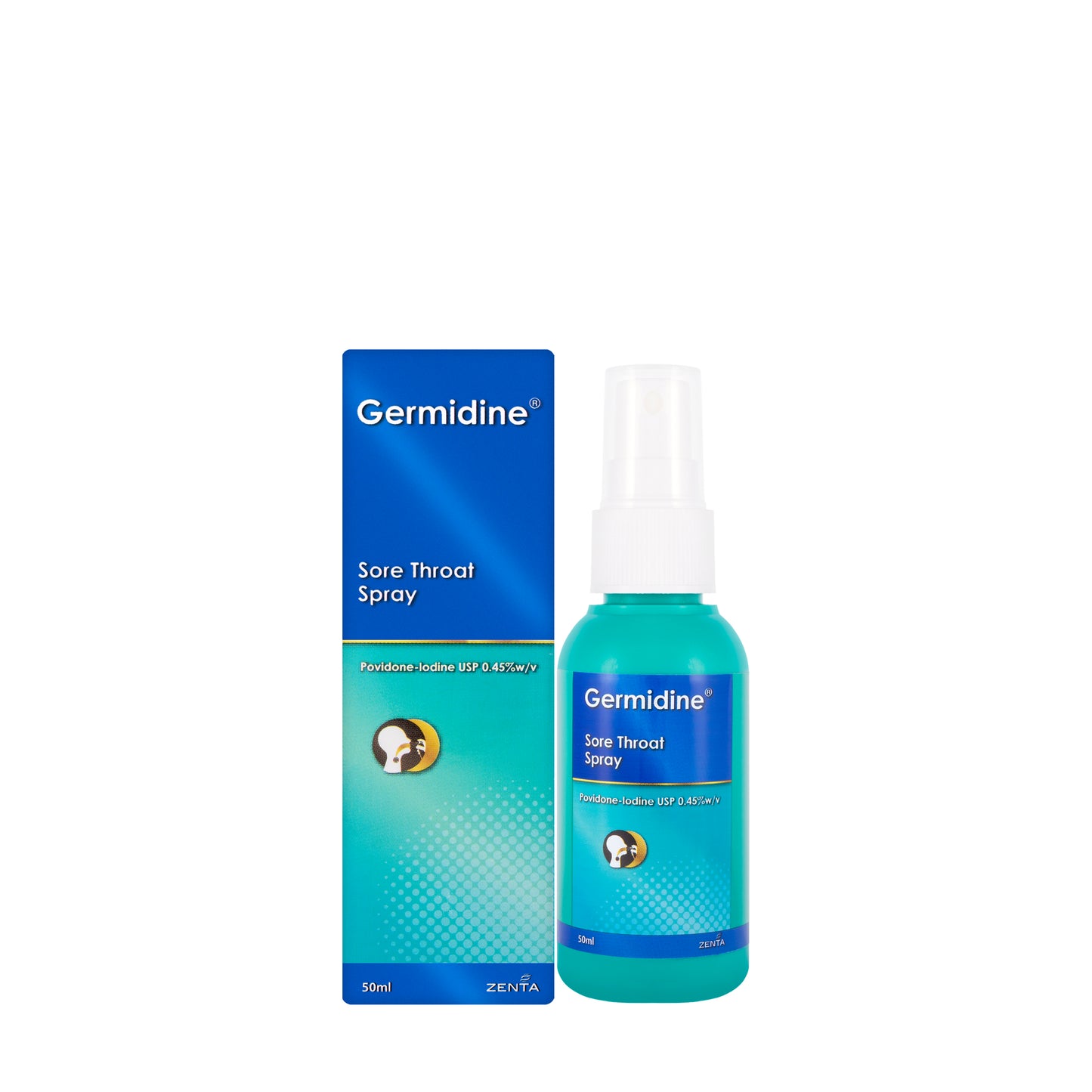 Germidine Sore Throat Spray 50Ml