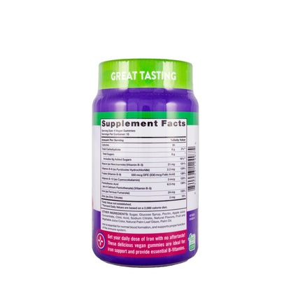 Natures Truth Iron+Vitamin-B&Zinc 60Gummies