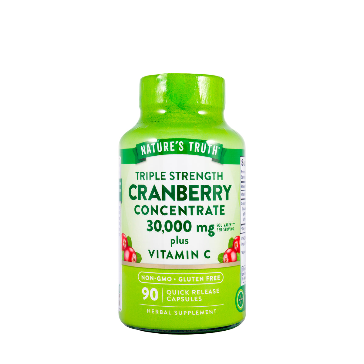 Natures Truth Cranberry 30000Mg+Vitamin-C 90Capsules