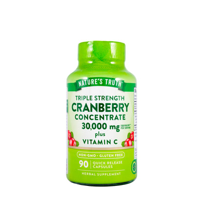 Natures Truth Cranberry 30000Mg+Vitamin-C 90Capsules