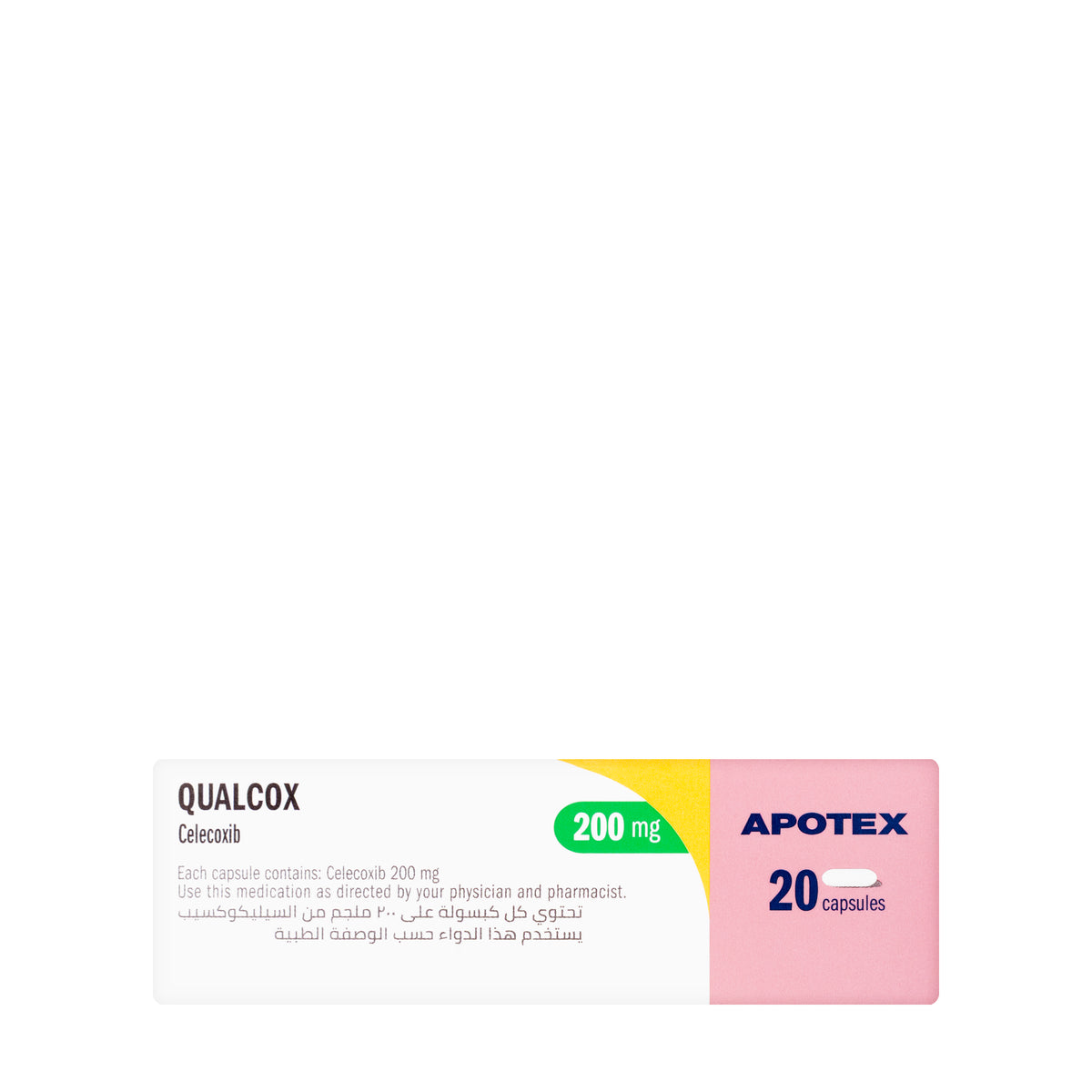 Qualcox 200Mg 20 Capsules