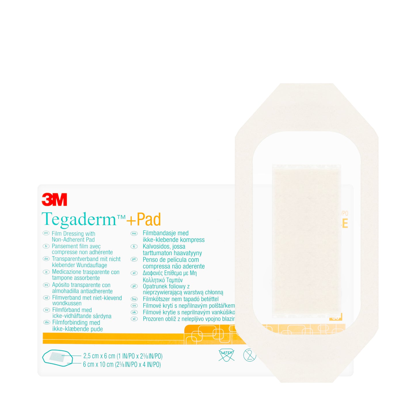 Tegaderm + Pad 6X10Cm 50Pieces