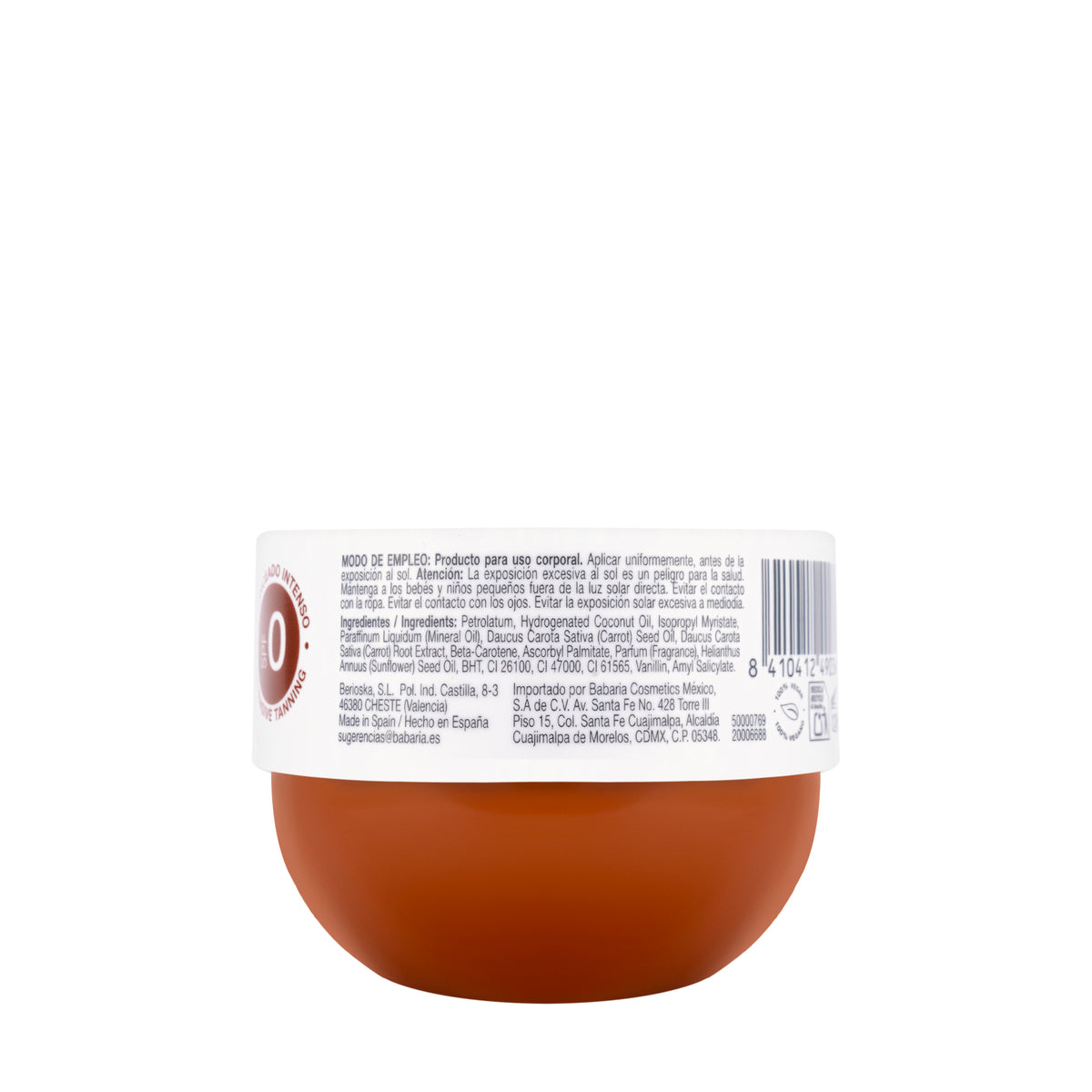 Babaria Tanning Jelly SPF 0 Coconut 75 ml