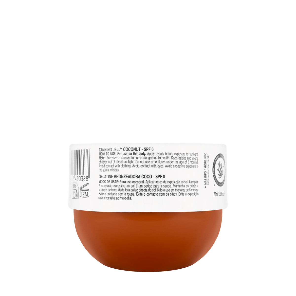 Babaria Tanning Jelly SPF 0 Coconut 75 ml