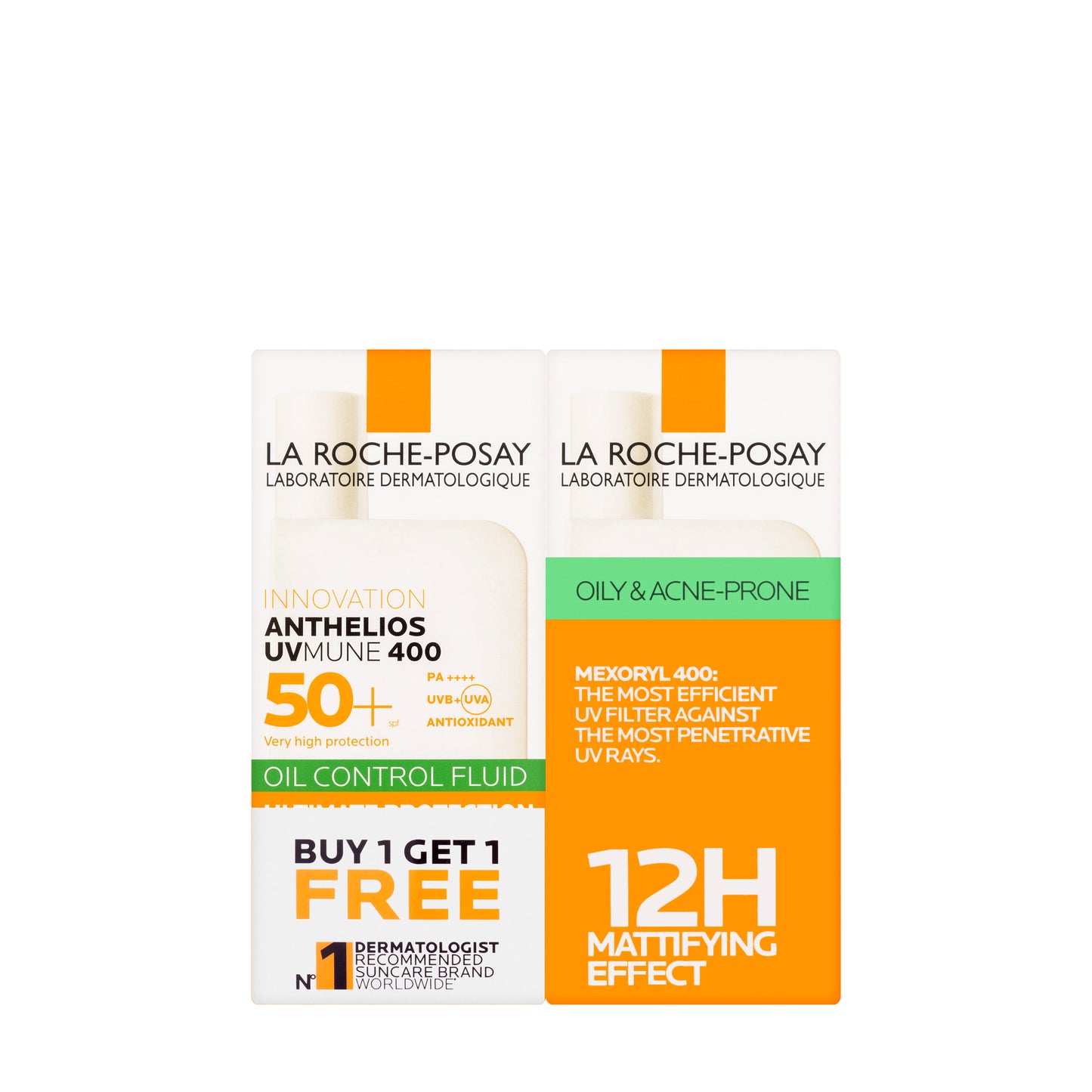 Laroch Anthelios Spf50+ Oil Control Fluid 50 Ml 1+1 Offer